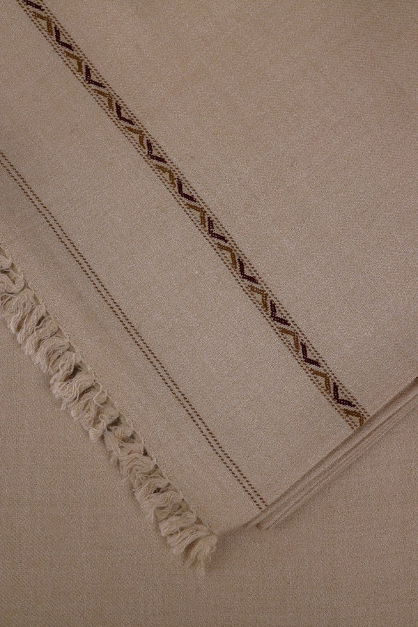 Wool Shawl Light Sand